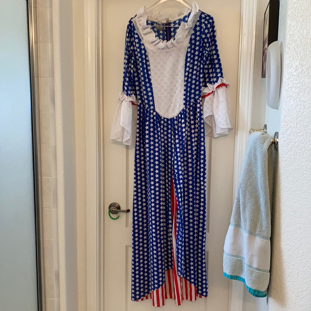 American Flag Patriotic Costume Dress
